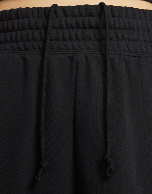 กางเกงขาสั้นผู้หญิง Sportswear High-Waisted French Terry