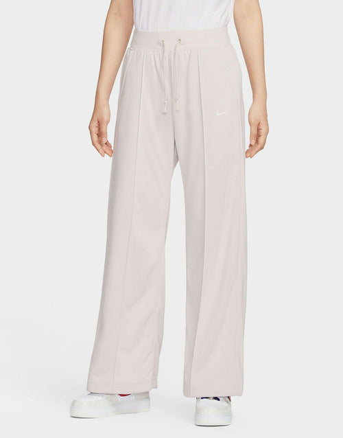 กางเกงขายาวผู้หญิง Sportswear Essential High-Waisted Wide-Leg