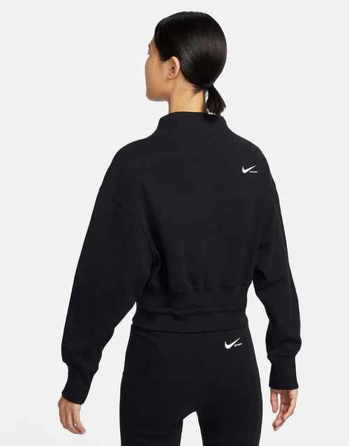 เสื้อแขนยาวผู้หญิง Sportswear Collection Mock-Neck