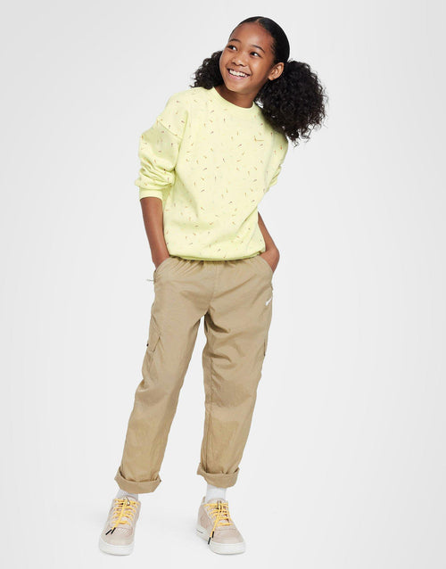 เสื้อแขนยาวเด็กโต (เด็กผู้หญิง) Sportswear Club Fleece Oversized