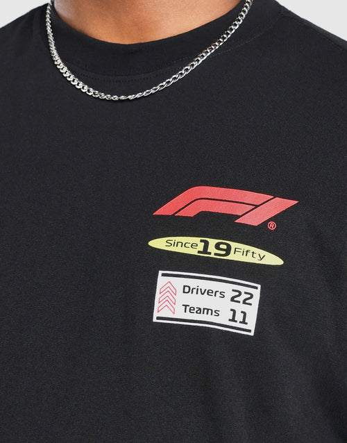 เสื้อยืดผู้ชาย F1 Vintage