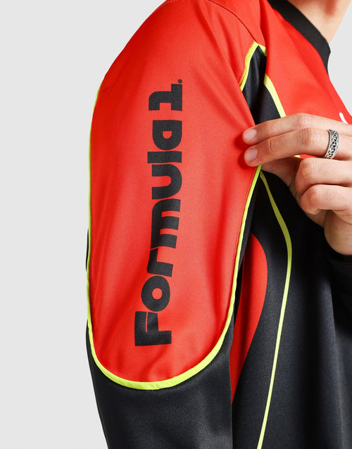 เสื้อแขนยาวผู้ชาย F1 Cut & Sew Mesh Jersey