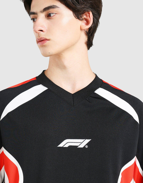เสื้อแขนสั้นผู้ชาย F1 Cut & Sew Mesh Jersey