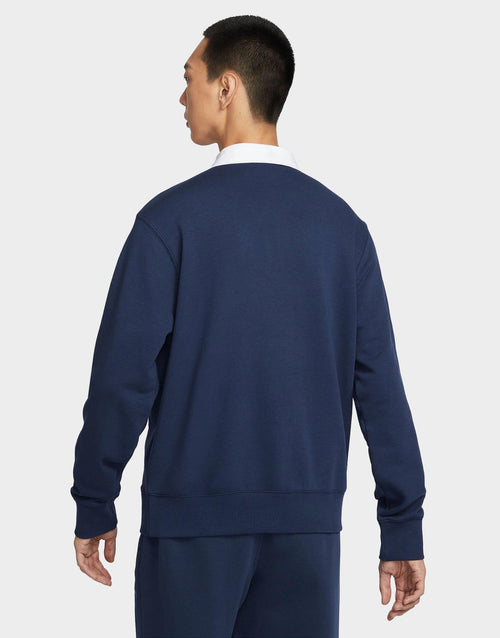 เสื้อแขนยาวผู้ชาย Club Fleece Polo