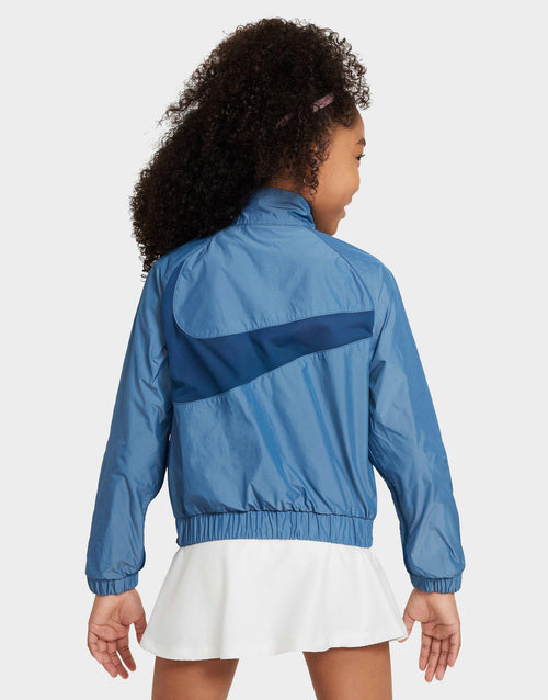 แจ็คเก็ตเด็กโต (เด็กผู้หญิง) Sportswear Windrunner Loose