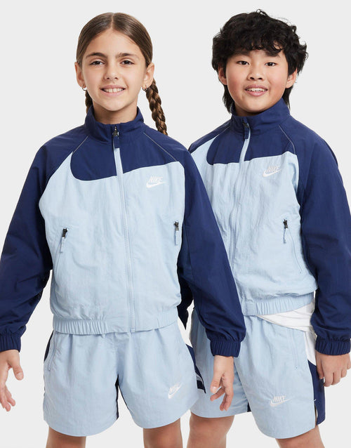 แจ็คเก็ตเด็กโต Sportswear Amplify Woven Full-Zip