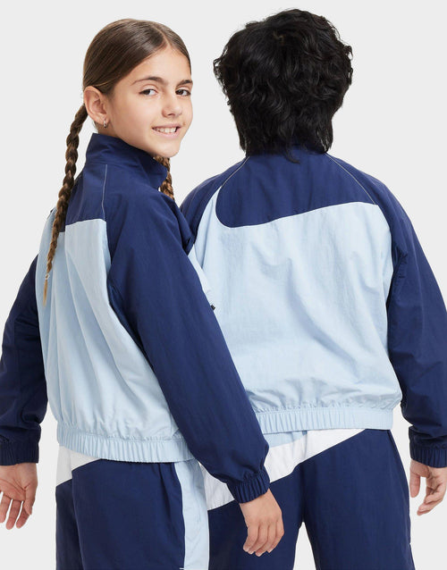 แจ็คเก็ตเด็กโต Sportswear Amplify Woven Full-Zip