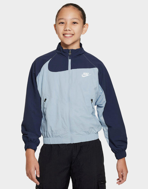 แจ็คเก็ตเด็กโต Sportswear Amplify Woven Full-Zip