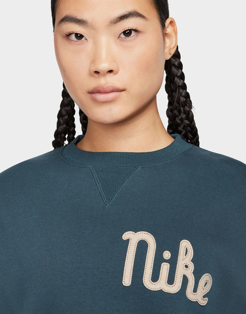 เสื้อแขนยาวผู้หญิง Fleece Crew