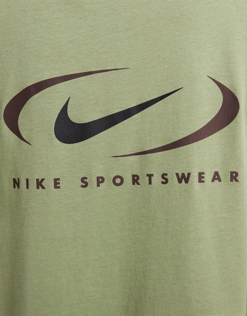 เสื้อยืดผู้หญิง Boyfriend Print Swoosh