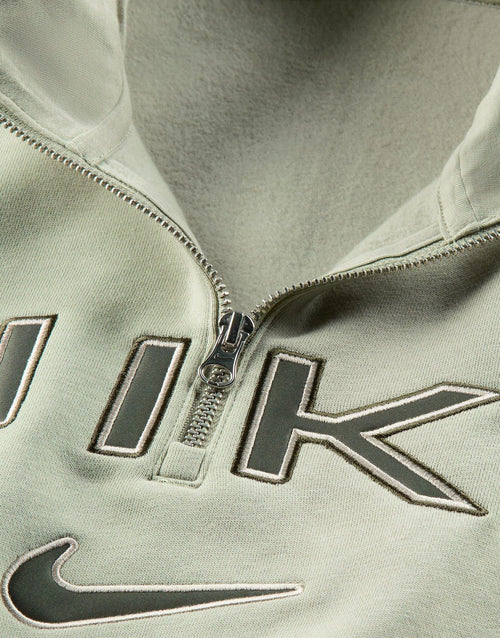 เสื้อแขนยาวผู้หญิง Phoenix Fleece Oversized 1/4-Zip Logo