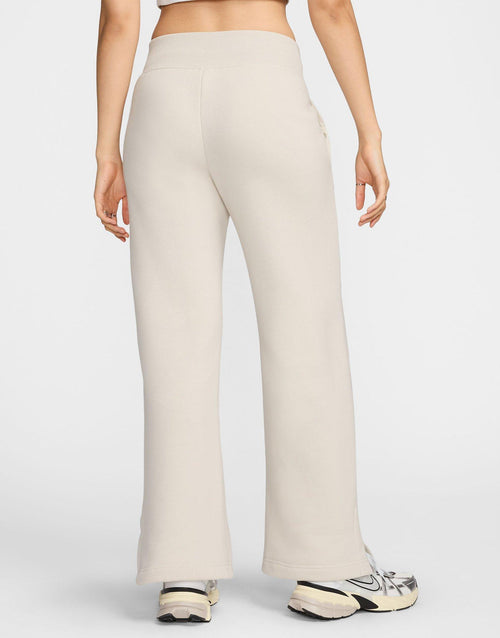 กางเกงขายาวผู้หญิง High-Waisted Wide-Leg Logo