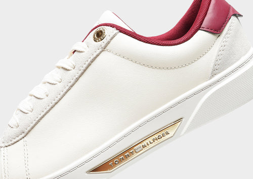 รองเท้าผู้หญิง Metal Hardware Leather Court