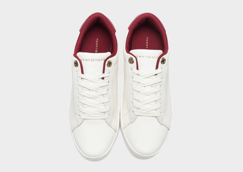 รองเท้าผู้หญิง Metal Hardware Leather Court