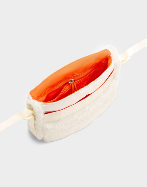 กระเป๋าสะพายข้างเด็กโต Faux Fur