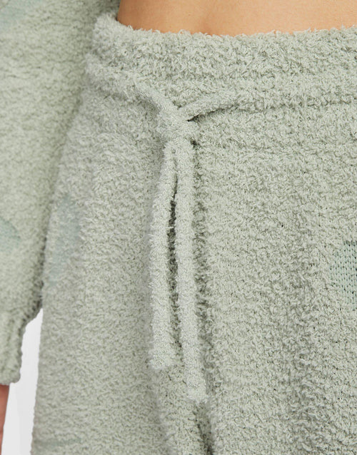 กางเกงขายาวผู้หญิง Phoenix Cozy Bouclé High-Waisted Oversized Knit