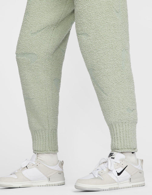 กางเกงขายาวผู้หญิง Phoenix Cozy Bouclé High-Waisted Oversized Knit