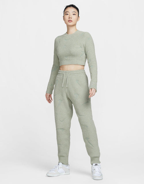 เสื้อแขนยาวผู้หญิง Sportswear Phoenix Cozy Bouclé Knit