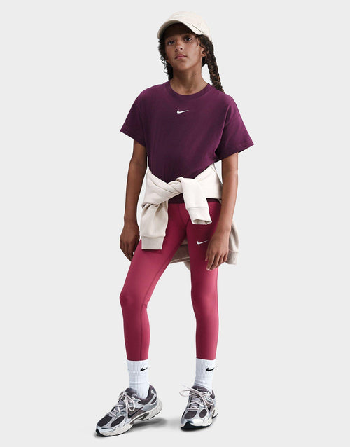 เสื้อยืดเด็กโต (เด็กผู้หญิง) Sportswear Essential