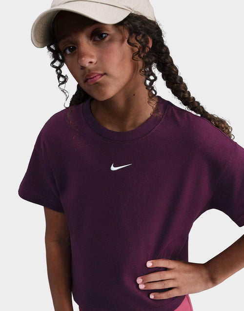 เสื้อยืดเด็กโต (เด็กผู้หญิง) Sportswear Essential