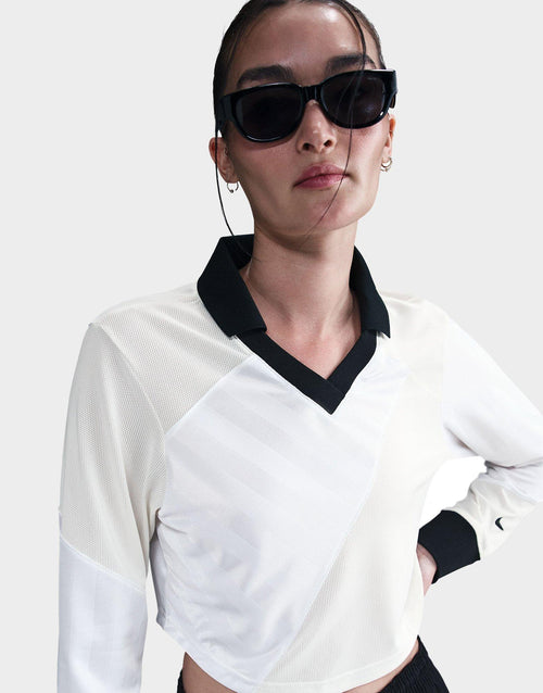 เสื้อแขนยาวผู้หญิง Sportswear Cropped Jersey