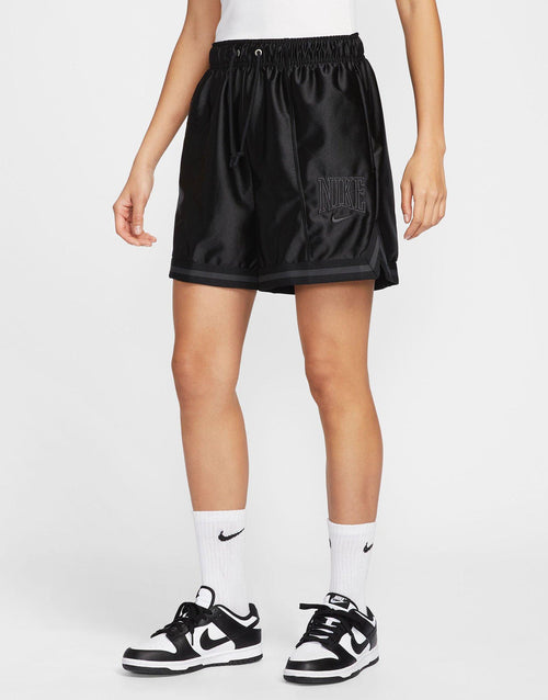 กางเกงขาสั้นผู้หญิง Sportswear Loose Mid-Rise Graphic