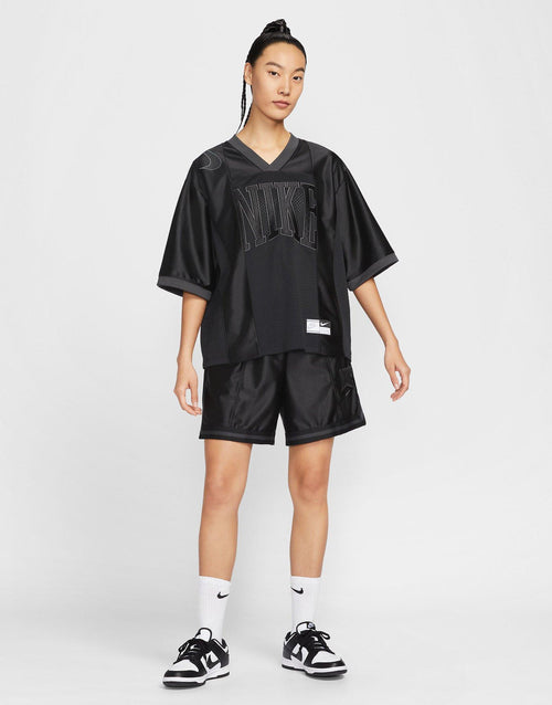 เสื้อแขนสั้นผู้หญิง Sportswear Street Oversized Graphic Jersey