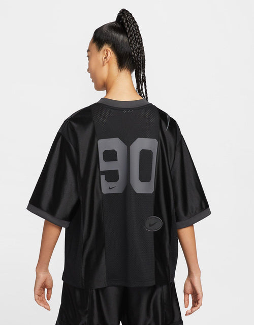 เสื้อแขนสั้นผู้หญิง Sportswear Street Oversized Graphic Jersey