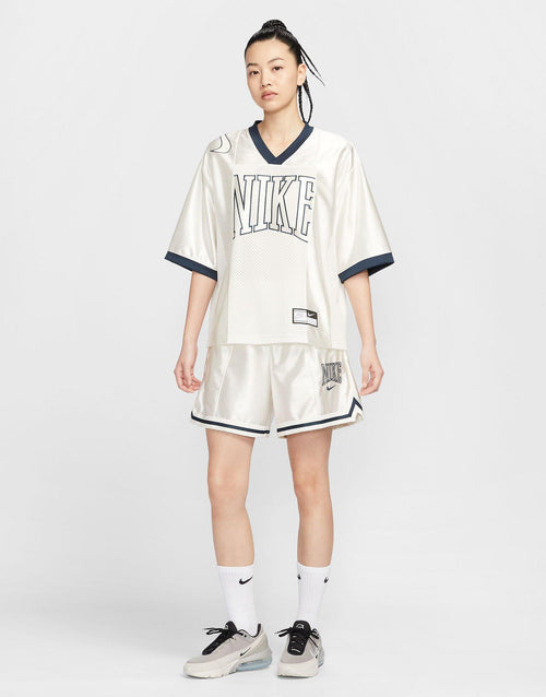 เสื้อแขนสั้นผู้หญิง Sportswear Street Oversized Graphic Jersey