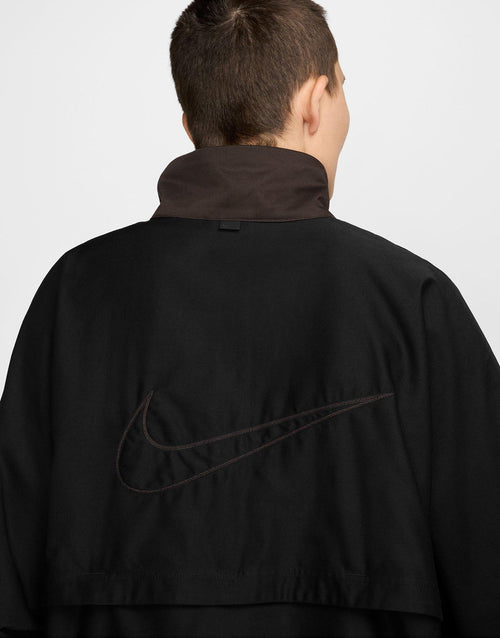 แจ็คเก็ตผู้หญิง Sportswear Oversized Windrunner Twill