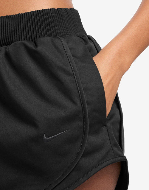 กางเกงขาสั้นผู้หญิง Sportswear Mid-Rise Twill