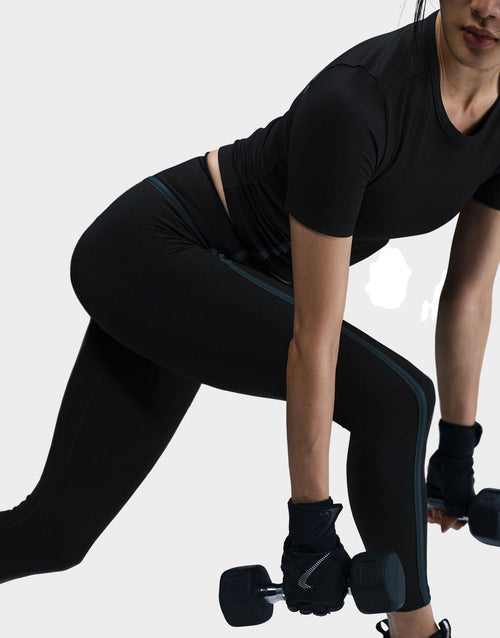 กางเกงเลกกิ้งผู้หญิง One High-Waisted 7/8