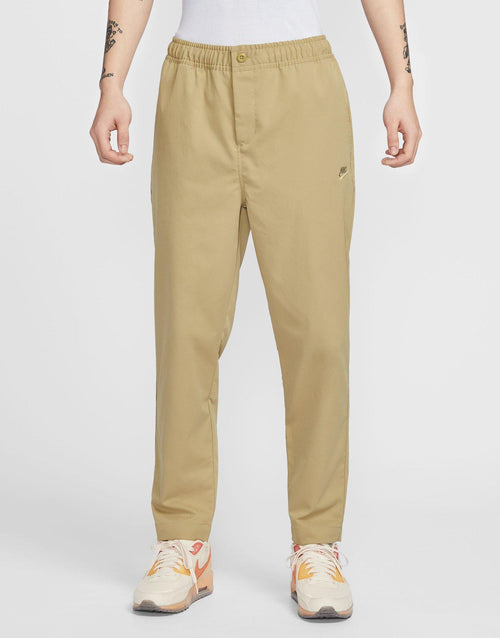 กางเกงขายาวผู้ชาย Woven Tapered