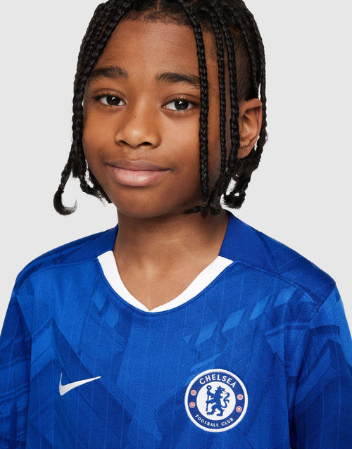 เสื้อฟุตบอลชุดเหย้าเด็กโต Chelsea FC 2025/26