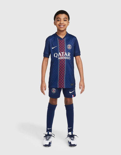 เสื้อฟุตบอลชุดเหย้าเด็กโต Paris Saint-Germain 2025/26