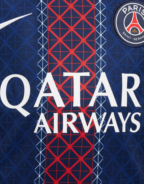 เสื้อฟุตบอลชุดเหย้าเด็กโต Paris Saint-Germain 2025/26