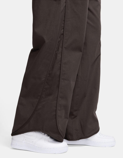 กางเกงขายาวผู้หญิง Sportswear Mid-Rise Twill