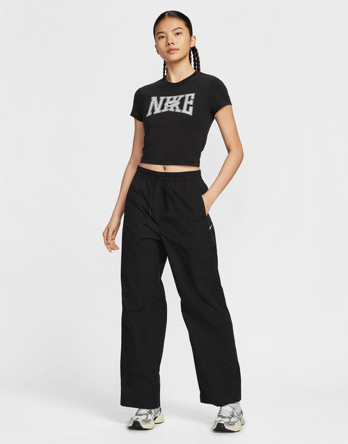 เสื้อยืดผู้หญิง Sportswear Slim Cropped