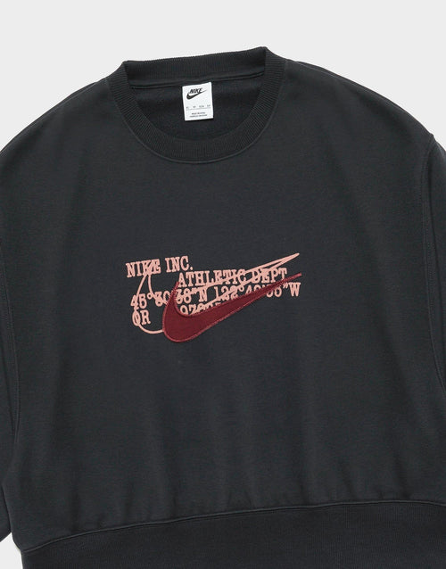 เสื้อแขนยาวผู้หญิง Sportswear Phoenix Fleece Oversized