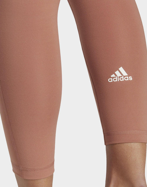 กางเกงเลกกิ้งผู้หญิง Yoga Essentials High-Waisted