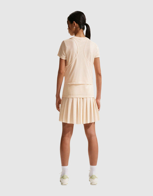 กระโปรงผู้หญิง Mid-Rise Pleated