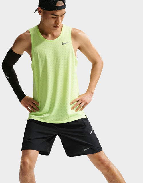 กางเกงขาสั้นผู้ชาย Miler Dri-FIT Brief-Lined