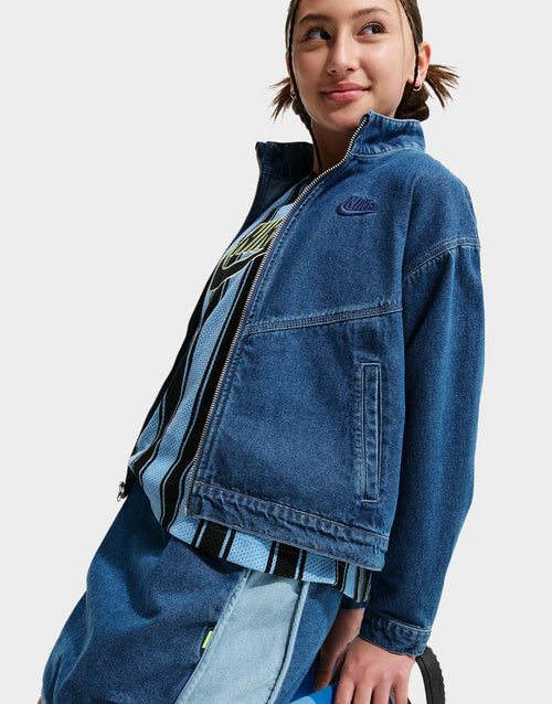 กระโปรงเด็กโต (เด็กผู้หญิง) Sportswear Denim