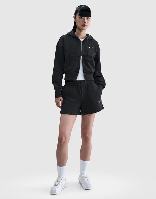 กางเกงขาสั้นผู้หญิง Sportswear Phoenix Fleece