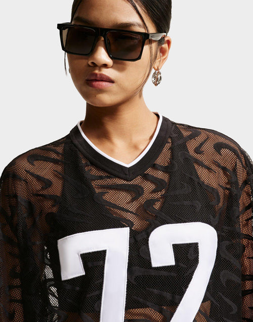 เสื้อแขนสั้นผู้หญิง Sportswear Chill Lace