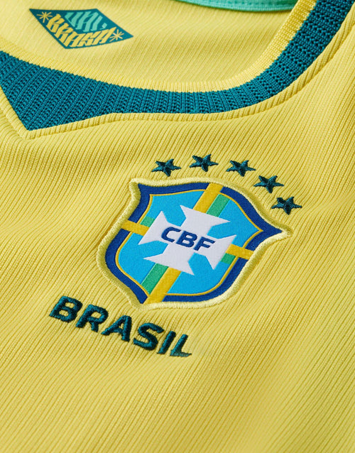 เสื้อฟุตบอลชุดเหย้าเด็กเล็ก Brazil 2026