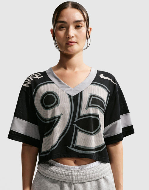 เสื้อยืดผู้หญิง Sportswear Cropped Jersey