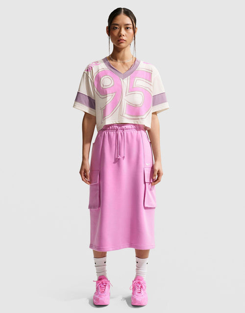 เสื้อยืดผู้หญิง Sportswear Cropped Jersey