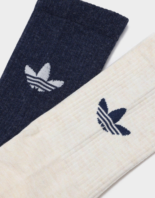 ถุงเท้า Trefoil Premium Crew Socks (แพค 2 คู่)