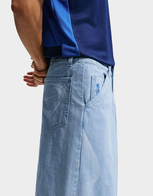กางเกงขาสั้นผู้ชาย Sportswear Denim